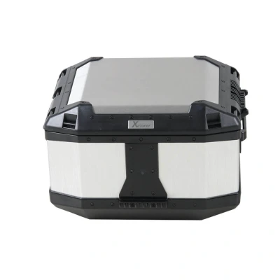 Afbeelding van HEPCO &amp; BECKER Aluminium Topcase Case Xplorer 45, zilver