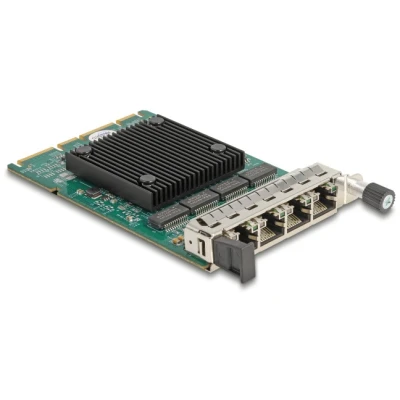 Afbeelding van DeLOCK OCP 3.0 Card to 4 x RJ45 Gigabit LAN