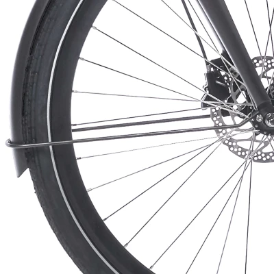 Afbeelding van Cortina Spatbordstang voor 28 E Nite black graphite matt
