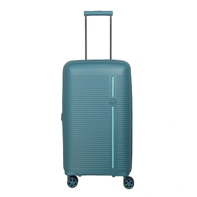 Afbeelding van Travelite Roomer 4w Trunk M aqua Harde Koffer