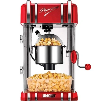 Afbeelding van Unold 48535 Popcornmaker Zilver, Rood