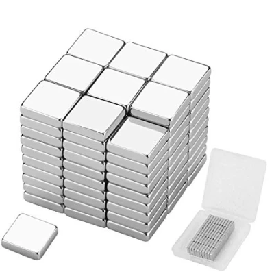 Afbeelding van Wukong 50 stuks neodymium supermagneten, 10 x 3 mm, zeer sterke magneten voor glazen magneetborden, magneetbord, whiteboard, prikbord, koelkast en nog veel meer