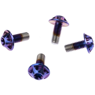 Afbeelding van Silca screw royal purple 4pcs.