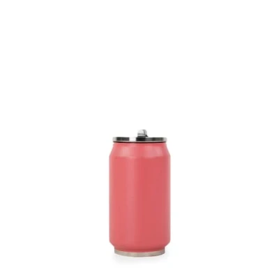 Afbeelding van Yoko Design Isotherm blikje 280 ml PASTEL CORAIL