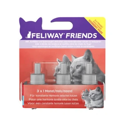 Afbeelding van Feliway Friends navulling 3 x 48 ml