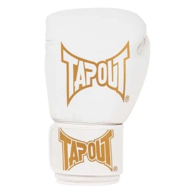 Afbeelding van Tapout Bokshandschoenen van kunstleer (1 paar) Torrey Wit/Goud 14 oz