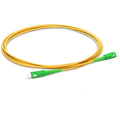 Afbeelding van Singlemode glasvezelkabel, compatibel met router FTTH 9/125 OS2 SC/APC Simplex (5 m)