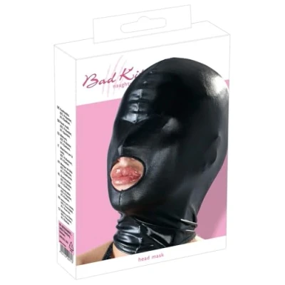 Afbeelding van Bondage Masker Zwart