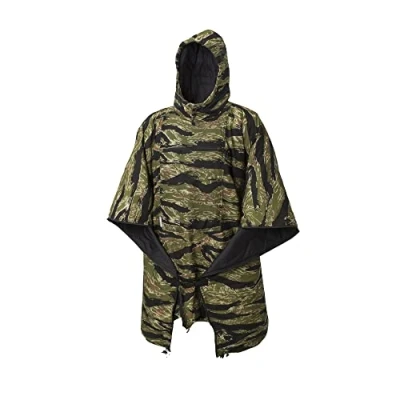 Afbeelding van Helikon Tex Swagman Roll Poncho Climashield Apex 67g Tiger Stripe
