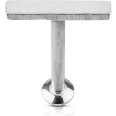 Afbeelding van Piercing balk top chirurgisch staal 8mm