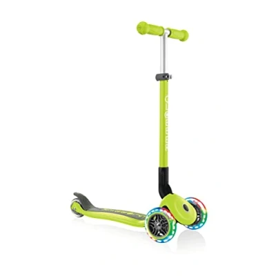 Afbeelding van Step Globber Primo Foldable Lights Green