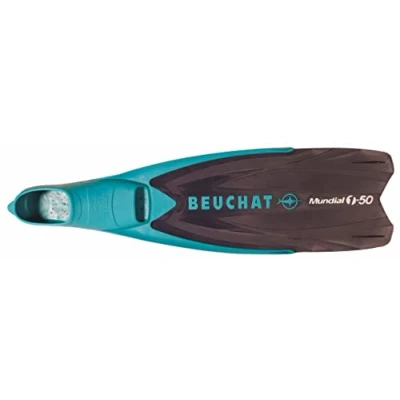Afbeelding van Beuchat Mundial One 50 Speervissen Zwemvliezen EU 47 48 Blue