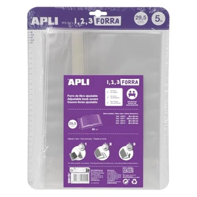 Afbeelding van APLI 16915 Boekvoering met verstelbare klep PP 295 mm 5 u.