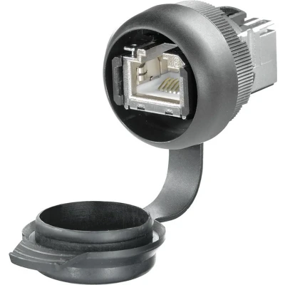 Afbeelding van Weidmüller 1018790000 Sensor/actuator inbouwconnector Aantal polen: 8P8C RJ45, inbouw 1 stuk(s)