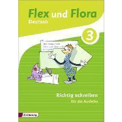 Afbeelding van Flex und Flora 3. Heft Richtig schreiben: Für die Ausleihe