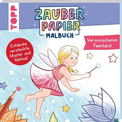 Afbeelding van Zauberpapier Malbuch Verwunschenes Feenland: Entdecke versteckte Muster und Motive!