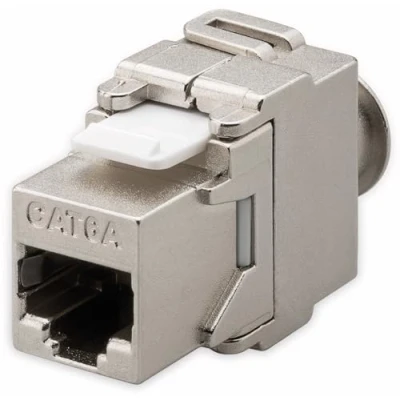 Afbeelding van Keystone RJ45 Cat6a S/FTP (Vlindertype, Zink)