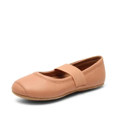Afbeelding van Bisgaard Ballet Pantoffels voor kinderen, Maat: 33, Nude Leer