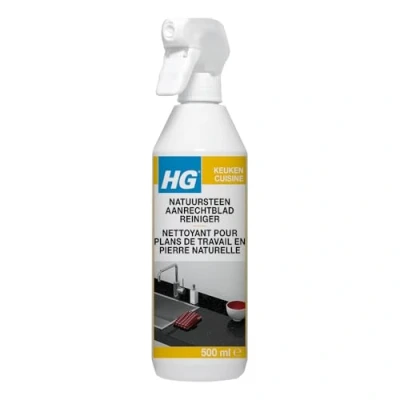 Afbeelding van HG reinigingsmiddel voor werkbladen van natuursteen, 500 ml, 3 stuks