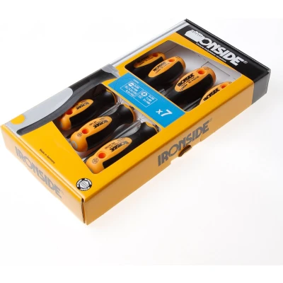 Afbeelding van Ironside schroevendraaierset pz+gleuf (7 delig)
