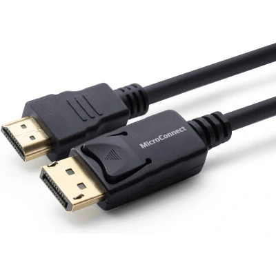 Afbeelding van Microconnect MC DP HDMI 1000 video kabel adapter 10 m DisplayPort Zwart