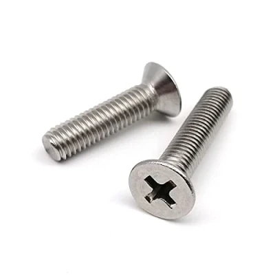 Afbeelding van 50 stks Lengte: 3 60mm M2 M2.5 304 Rvs GB819 Cross Platte Verzonken Kop Schroef Bolt (Color : 55mm, Size 50pcs)