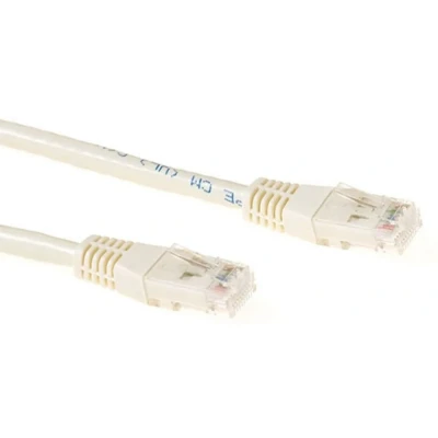 Afbeelding van ACT IB1020 LSZH U/UTP CAT6A patchkabel wit 20 meter