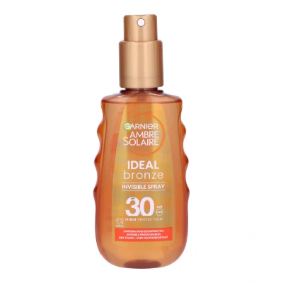 Afbeelding van Garnier Ambre Solaire Ideal Bronze Invisible Sun SPF 30 150 ml
