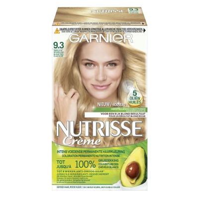 Afbeelding van Nutrisse 93 Zeer Licht Goudblond, 1set