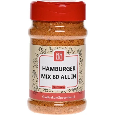 Afbeelding van Van Beekum Specerijen Hamburger Mix 60 All In Strooibus 160 gram
