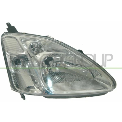 Afbeelding van PRASCO HD0384903 Koplampen rechts H1/H7, H1, H7 Transparent voor rechtsrijdend verkeer HONDA: CIVIC 7 Hatchback