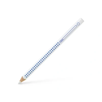 Afbeelding van 12x Kleurpotlood Faber Castell Jumbo GRIP HT wit