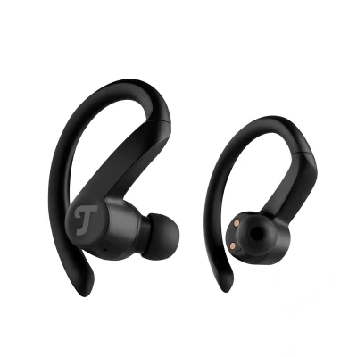 Afbeelding van Teufel AIRY SPORTS TWS True Wireless bluetooth oortjes Oplaadcase Zwart