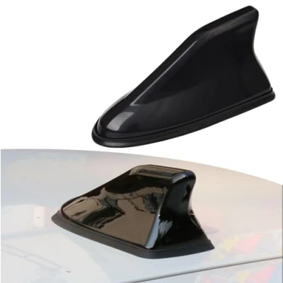 Afbeelding van auto Haaienvin antenne, voor FIAT Panda 3 Series (Type 169) 2003 2012 Autodak antenne Radio FM signaal Autoradio Kleine accessoires,Black