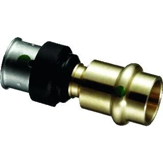 Afbeelding van Viega Smartpress overgangsstuk brons 20 x 15 mm pers