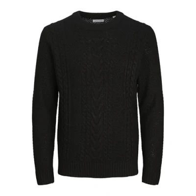 Afbeelding van Jack &amp; Jones Jjcraig CREW NECK Trui, Heren, Maat: XS, Black