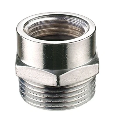 Afbeelding van Cornat chroomd stuk M22/1igx3/4 inch AG, TEC386303 1/2 binnendraad x 3/4 buitendraad