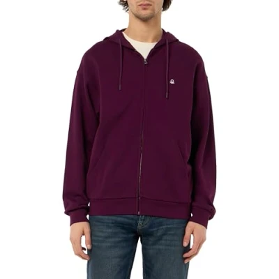 Afbeelding van United Colors of Benetton Sweatshirt zonder capuchon voor heren, Paars, M