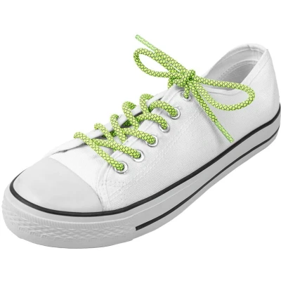 Afbeelding van Reflecterende schoenveters Ronde veters Kleur: Neon groen Lengte: 100cm Breedte: 4,5 mm