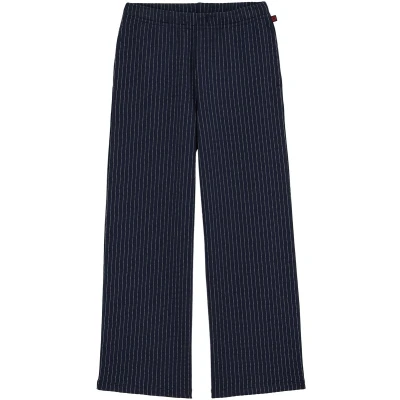 Afbeelding van WE Fashion Meisjes Broek met krijtstreep