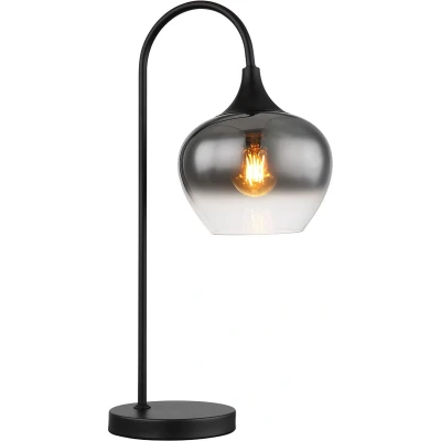 Afbeelding van Globo tafellamp Maxy zwart metaal 15548T