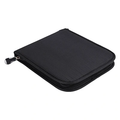 Afbeelding van 72/120 Slots Grote Capaciteit Pen Case Pouch Opbergtas met Ritssluiting voor Aquarel Pennen &amp; Markers Potloden (72 Slots)