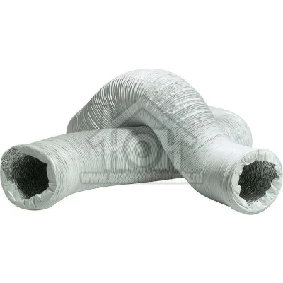 Afbeelding van Universeel Slang 125 mm wit PVC+ALU P/MTR 61203800