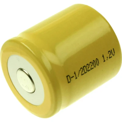 Afbeelding van Mexcel D 1/2D2200 Speciale oplaadbare batterij 1/2 Flat top NiCd 1.2 V 2200 mAh