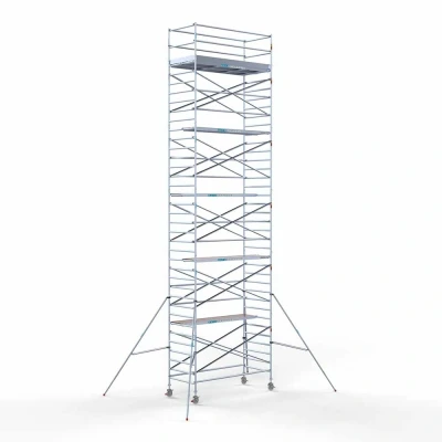 Afbeelding van Professionele rolsteiger 135x305x12.20m werkhoogte