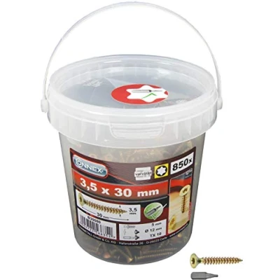 Afbeelding van CONNEX B30080 Uni Screws TX emmer 3,5x30 a 850pcs