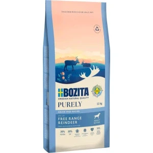 Afbeelding van Bozita Grain Free Rendier Dubbelpak: 2 x 11 kg