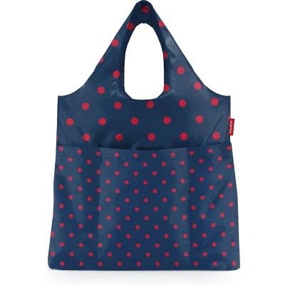 Afbeelding van Reisenthel Mini Maxi Shopper Plus 20L Mixed Dots Red Rood