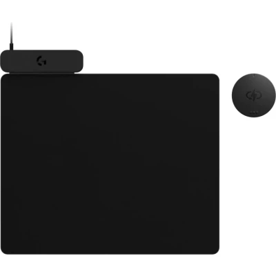 Afbeelding van Logitech G POWERPLAY 2 draadloze oplaad muismat voor compatibele gamingmuizen, 34,5 x 28,4 cm (13,5 11,2 inch), 3,5 mm hoogte, PC/Mac Zwart