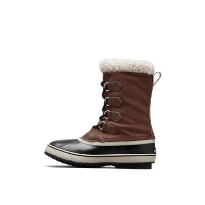 Afbeelding van Sorel Men 1964 PAC Nylon WP Tobacco Black Schoenmaat 44